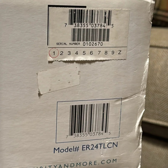 IOB Exxis 24 Hour Time Lapse Security Recorder Security System Model ER24TLCN - Picture 12 of 16